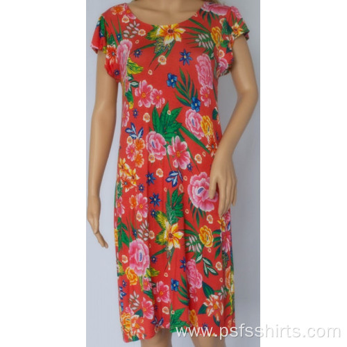 Women Dress with Front Neckline